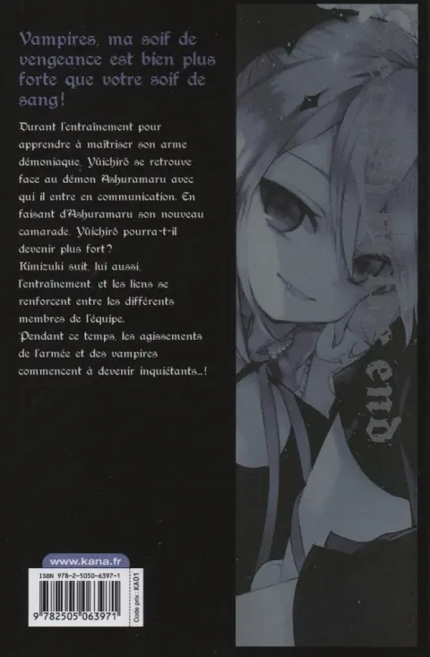 Verso de l'album Seraph of the End 6
