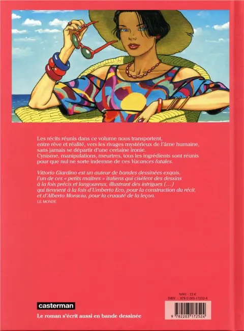 Verso de l'album Vacances fatales Vacances fatales suivi de Voyage de rêve