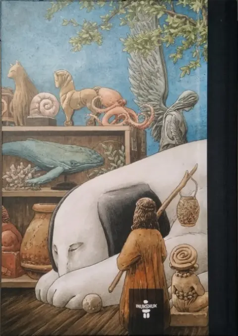 Verso de l'album La Bête noire 5inq Âges de la vie