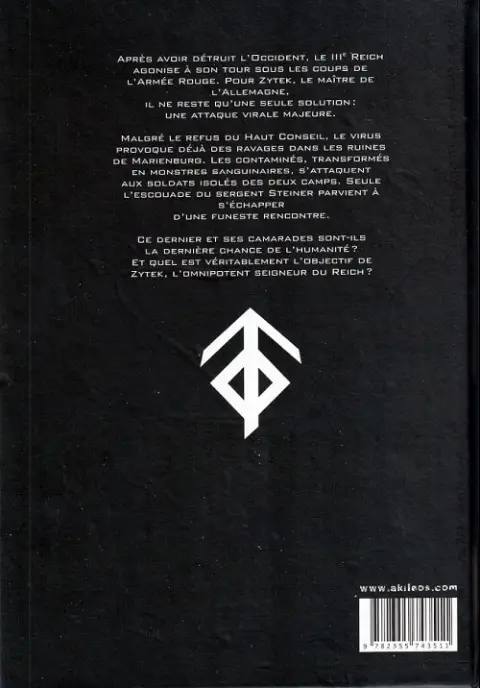 Verso de l'album Block 109 Tome 1