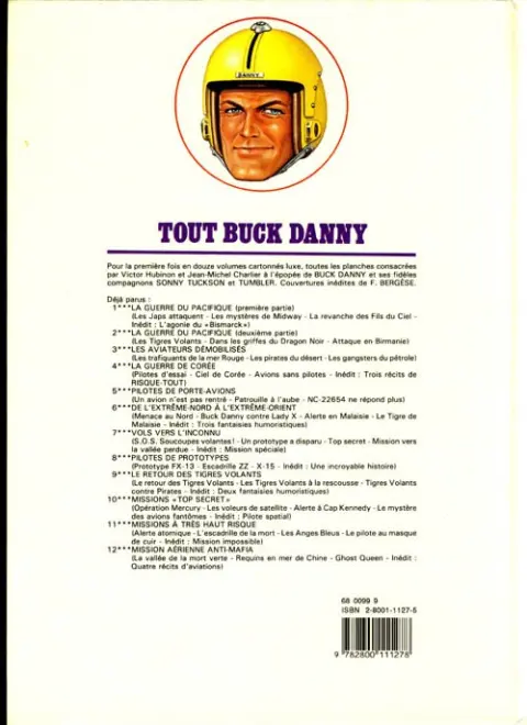 Verso de l'album Tout Buck Danny Tome 5 Pilotes de porte-avions