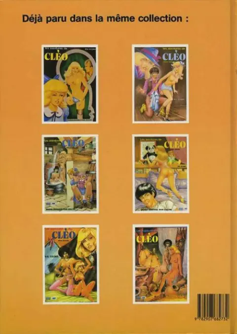 Verso de l'album Les aventures de Cléo (4ème épisode) Cléo et son patron