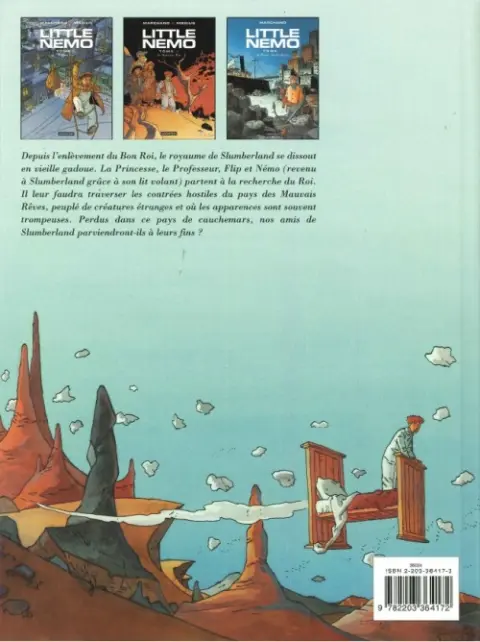 Verso de l'album Little Nemo Tome 2 Le mauvais roi