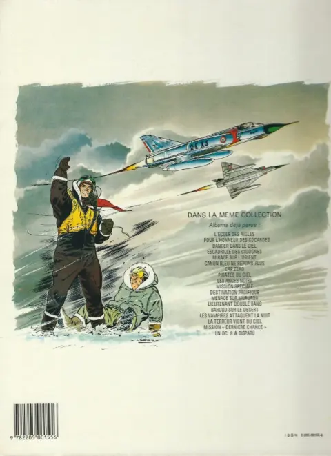 Verso de l'album Tanguy et Laverdure Tome 5 Mirage sur l'Orient
