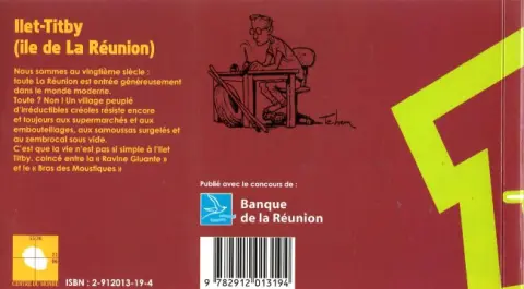 Verso de l'album Tiburce Tome 1 Îlet-Titby