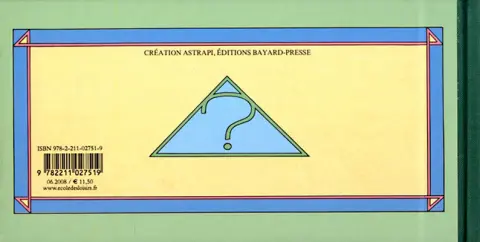 Verso de l'album Une bande dessinée dont tu es le héros Tome 1 La peur du Louvre