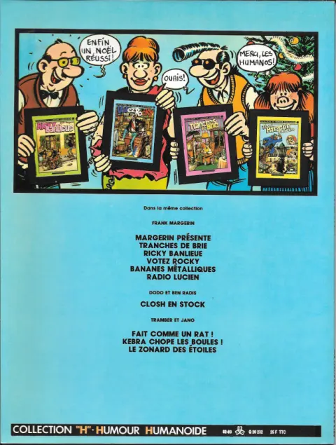 Verso de l'album Votez Rocky