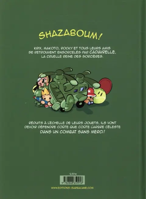 Verso de l'album Battle toyz Tome 1 L'arbre céleste