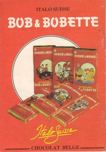 Verso de l'album Bob et Bobette (Publicitaire) Du rififi à Cnossos