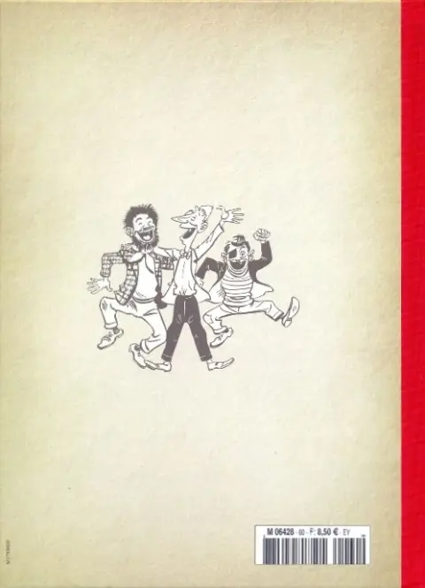 Verso de l'album Les Pieds Nickelés - La collection Tome 61 Les Pieds Nickelés organisateurs de safari