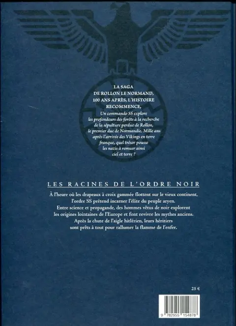Verso de l'album Vikings - Les Racines de l'Ordre noir Vikings