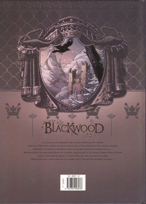 Verso de l'album Blackwood Tome 2
