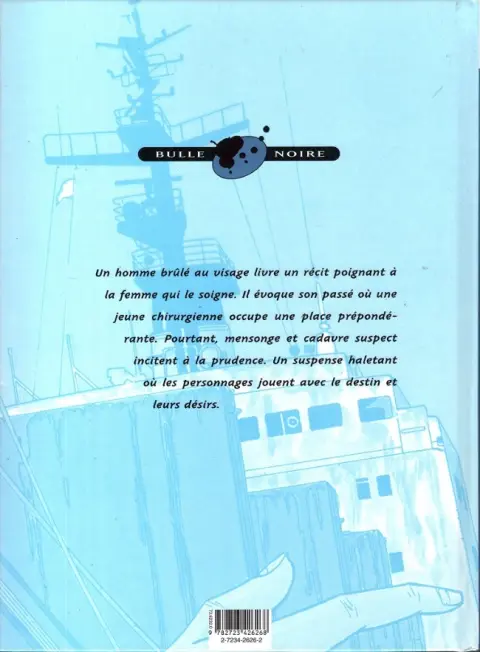 Verso de l'album Bleu Lézard Tome 1 Mortelles retrouvailles