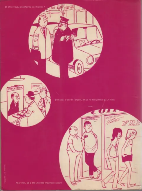 Verso de l'album Vivre avec son temps
