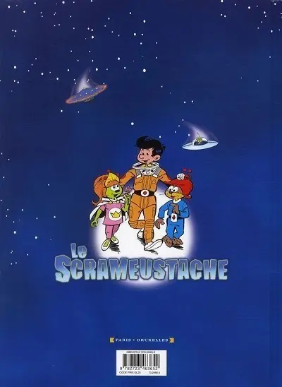 Verso de l'album Le Scrameustache Tome 28 Les petits gris