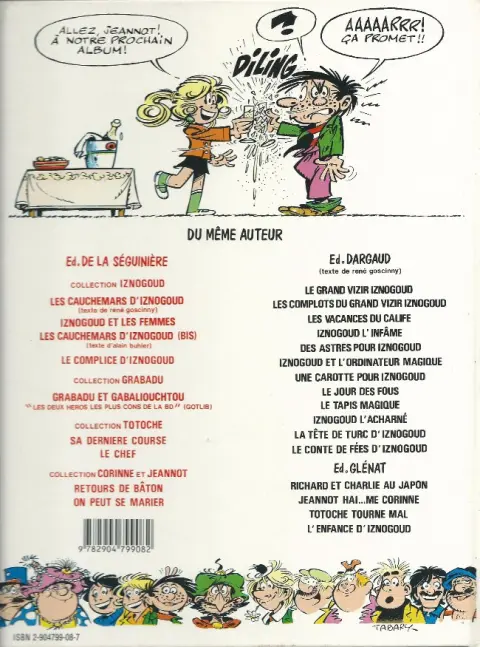 Verso de l'album Corinne et Jeannot Tome 1 On peut se marier...