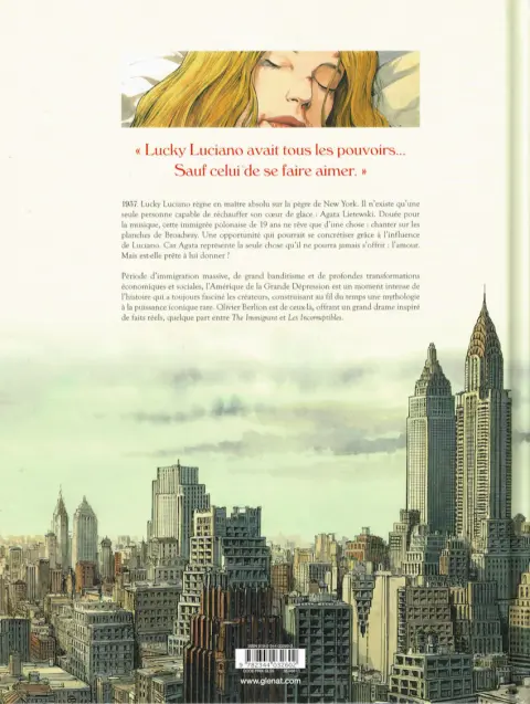 Verso de l'album Agata Tome 2 Broadway