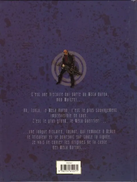 Verso de l'album La Caste des Méta-Barons Tome 4 Oda la bisaïeule