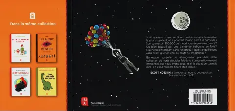 Verso de l'album Les morts stupides de Scott Koblish