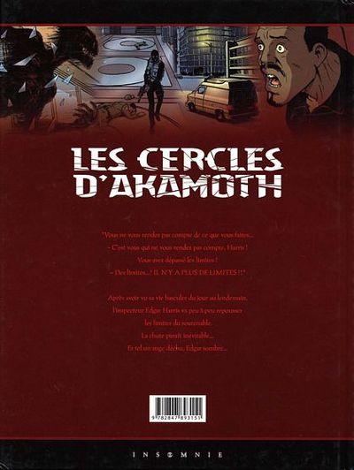 Verso de l'album Les Cercles d'Akamoth Tome 2 La nouvelle alliance