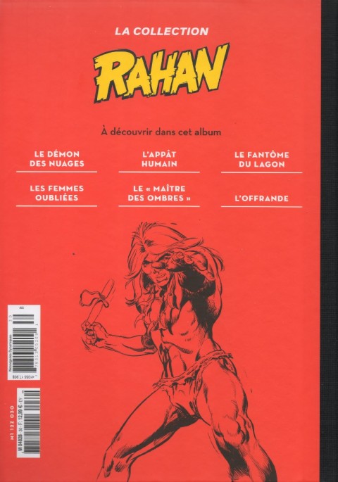 Verso de l'album Rahan (La Collection - Hachette) Tome 30