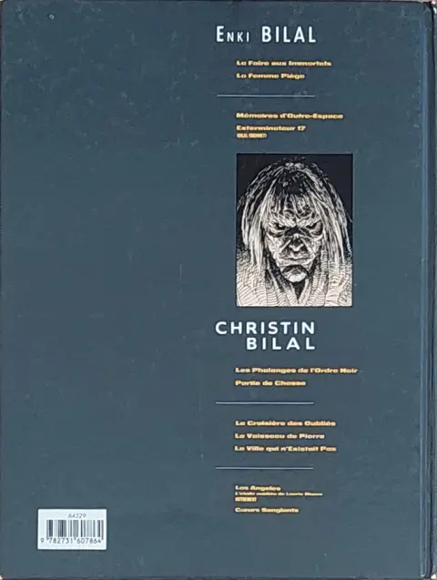 Verso de l'album La Croisière des oubliés
