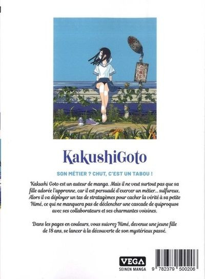 Verso de l'album Kakushigoto 2