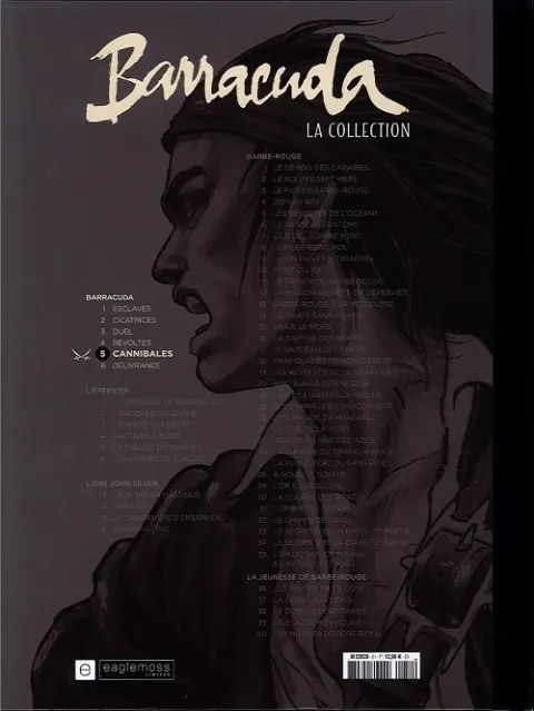 Verso de l'album Barracuda Tome 5 Cannibales