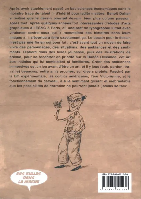 Verso de l'album Artbook