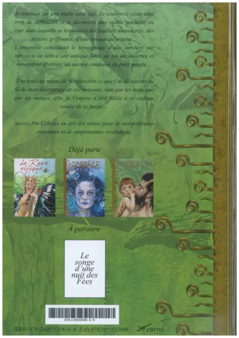 Verso de l'album Forestys