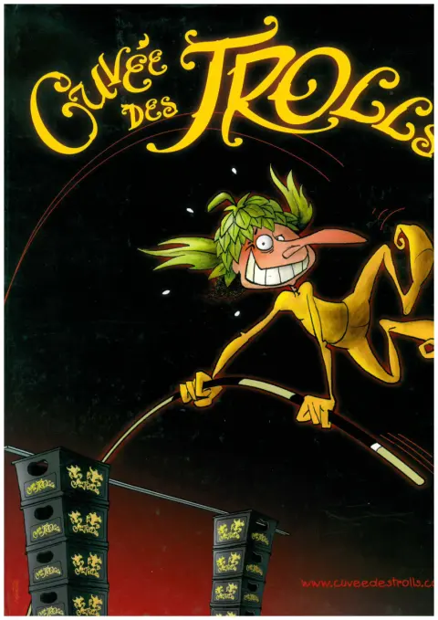 Verso de l'album Les Potes à Poje Tome 1 Poje aux jeux Trollympiques