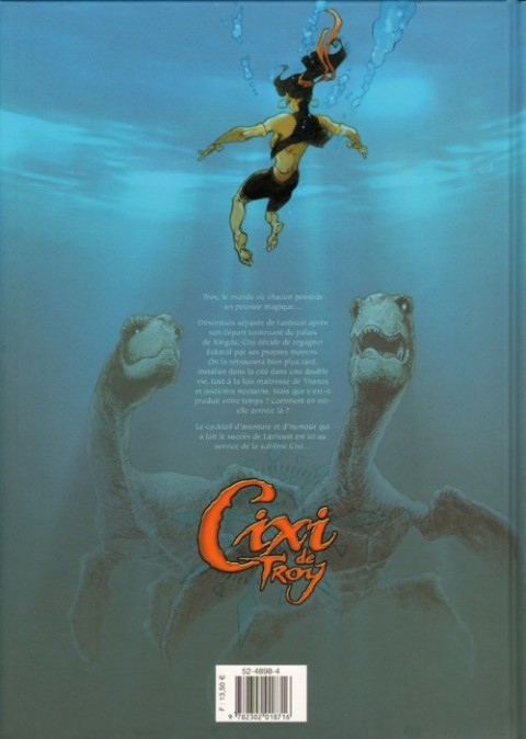 Verso de l'album Cixi de Troy Tome 3 Le secret de Cixi (3ème partie)