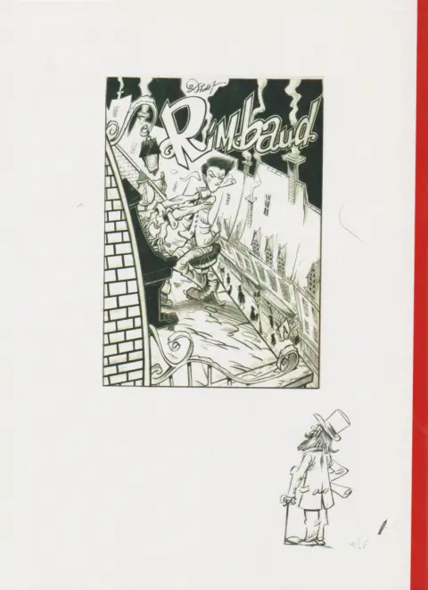 Verso de l'album Arthur Rimbaud