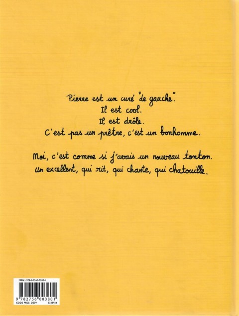 Verso de l'album Pourquoi j'ai tué Pierre