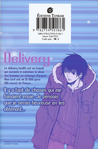 Verso de l'album Delivery 1