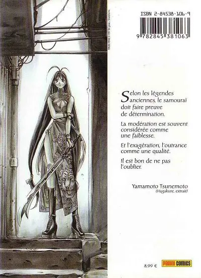 Verso de l'album Enfer & paradis Tome 1