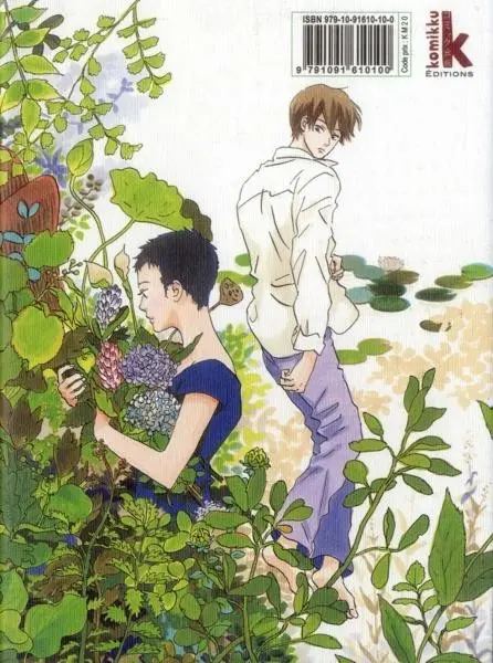 Verso de l'album Les Fleurs du passé 1