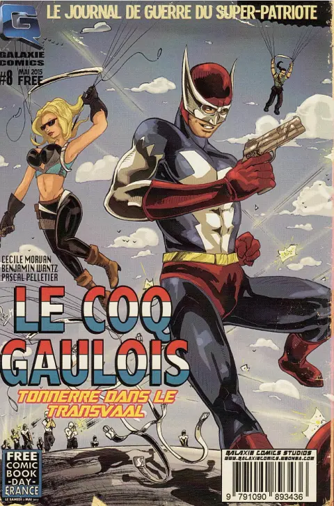 Verso de l'album Le Coq Gaulois Le Cadet Dikson