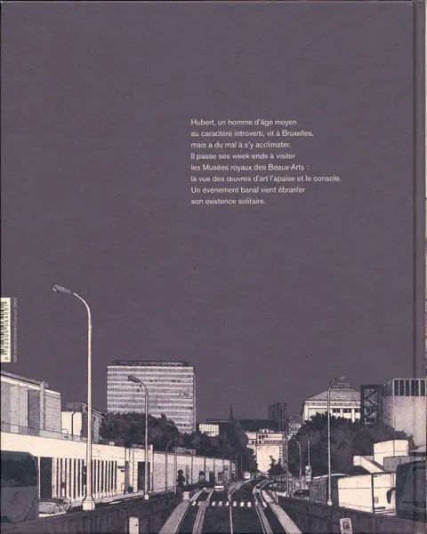 Verso de l'album Hubert