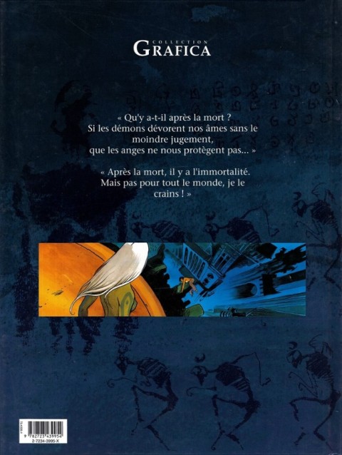 Verso de l'album Les Immortels Tome 3 La passion selon Nahel