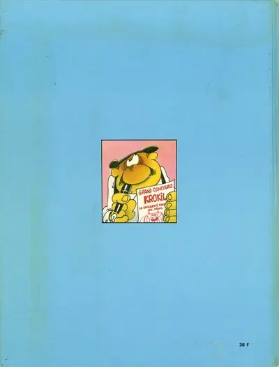 Verso de l'album Kador Tome 4