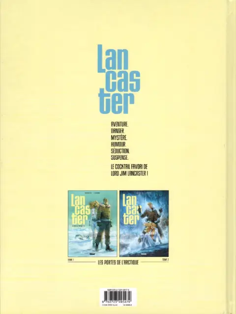 Verso de l'album Lancaster Tome 2 Les Portes de l'Arctique 2/2
