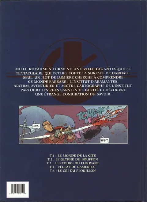 Verso de l'album Les Maîtres cartographes Tome 5 Le cri du Plouillon