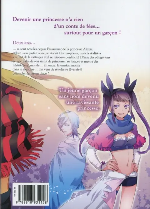 Verso de l'album Mimic Royal Princess 2