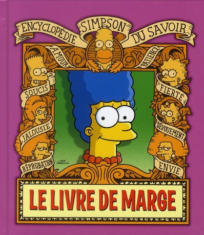 Couverture de l'album Simpson Le Livre de Marge