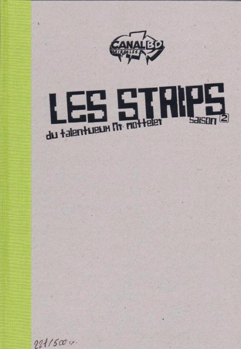 Couverture de l'album Les Strips du talentueux Mr. Motteler Saison 2