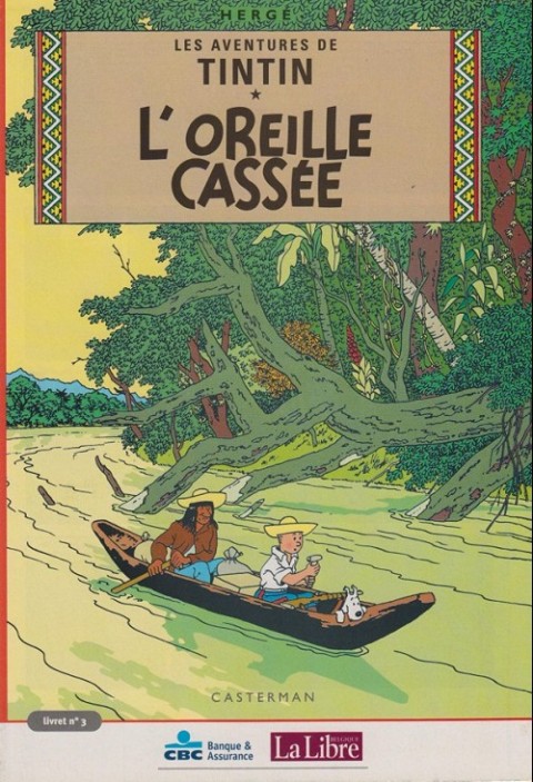 Couverture de l'album Tintin - Publicités Tome 6 L'oreille cassée (3)