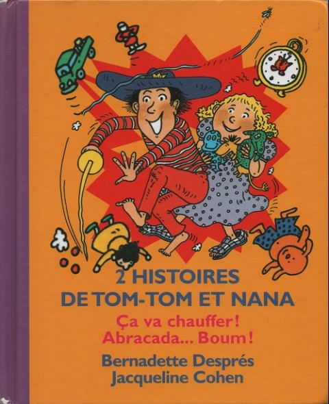 Couverture de l'album Tom-Tom et Nana Double Album Tome 8 Ça va chauffer ! - Abracada... boum !