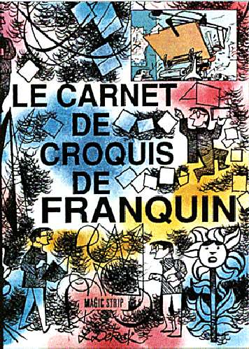 Couverture de l'album Le Carnet de croquis de Franquin