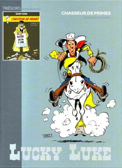Couverture de l'album Les Trésors de la bande dessinée Tome 2 Lucky luke - Chasseur de primes